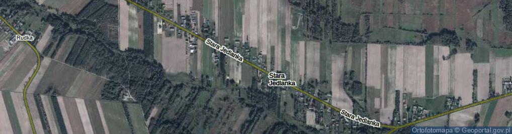 Zdjęcie satelitarne Stara Jedlanka ul.
